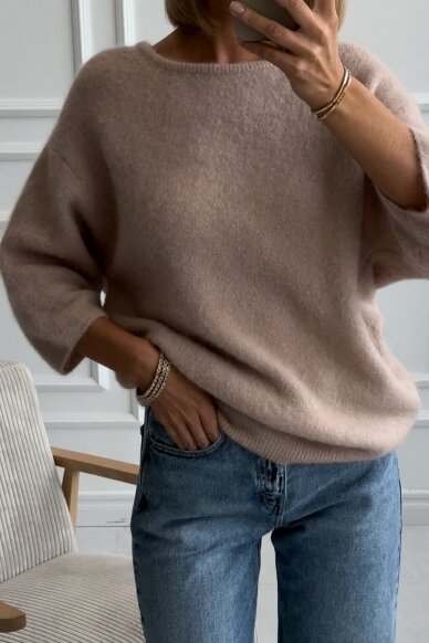 Ash rose sweater "Alpaca" 1