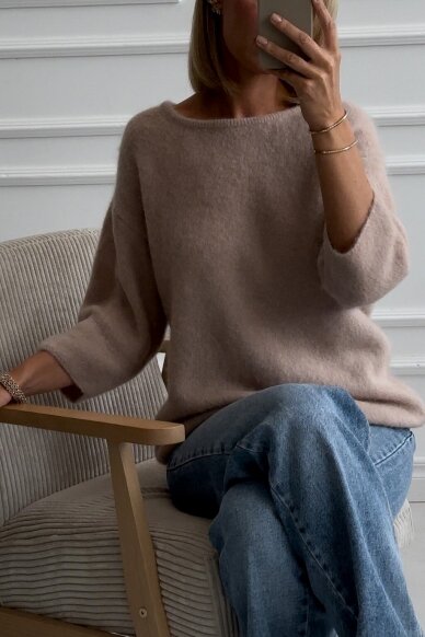 Ash rose sweater "Alpaca" 2