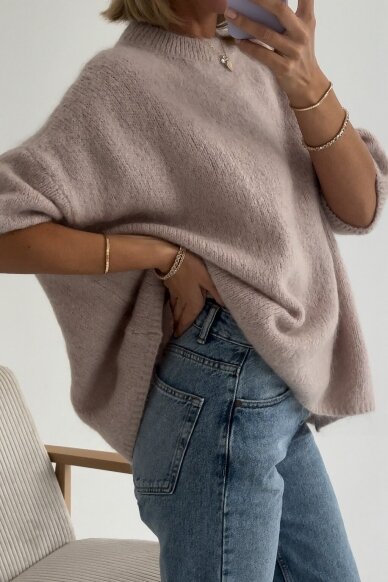 Ash rose sweater "Cloud" 1