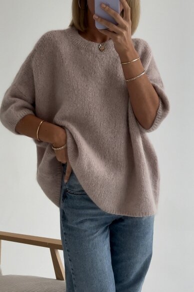 Ash rose sweater "Cloud" 2