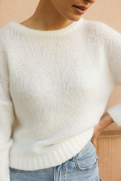 white sweater "Basics" 1