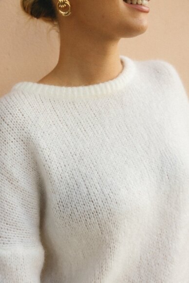 white sweater "Basics" 5