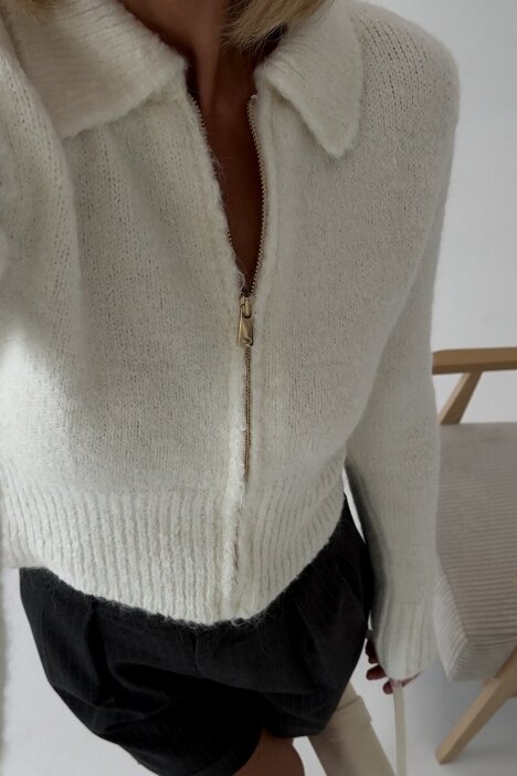 White sweater "Olivia"