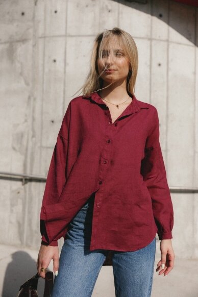 Bordo linen shirt 6