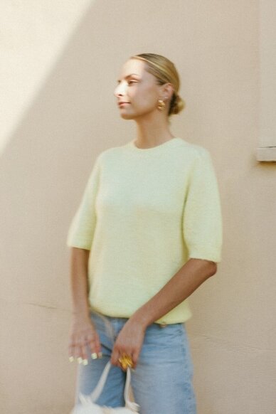 Yellow sweater "Softy"