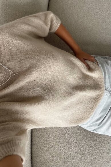 Beige sweater "Softy" 3