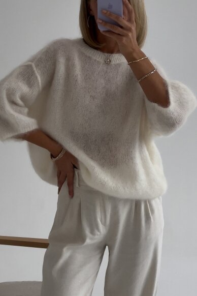 Luxury Milky sweater "Sofia" 2