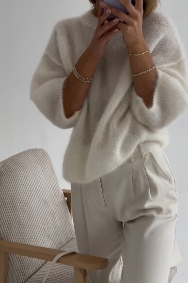 Luxury Milky sweater "Sofia" 6