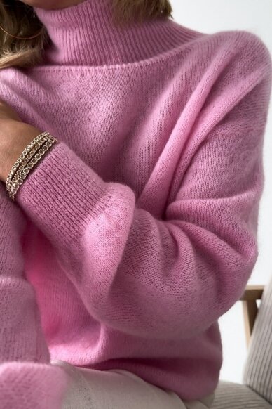 Luxury rose sweater "Anna" 3