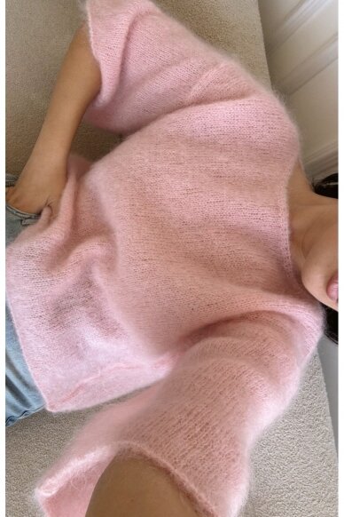 Luxury rose sweater "Bianca"