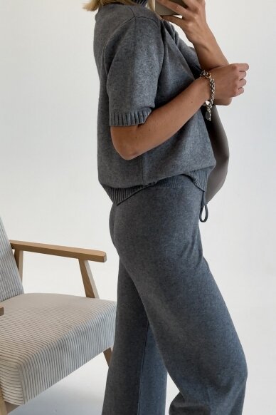 Grey trousers "Basic" 2