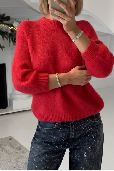 Red sweater "Favorite"