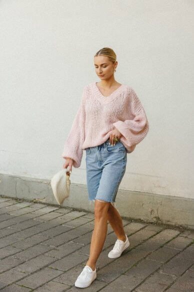 Rose sweater "Boho" 1