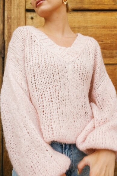 Rose sweater "Boho" 6