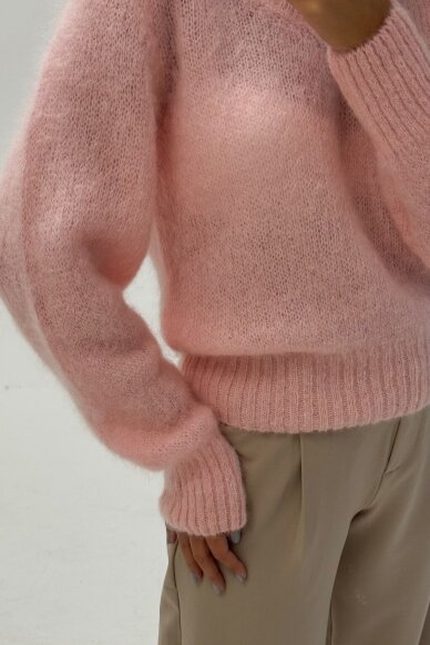 Pink sweater "Luxury Franceska" 2