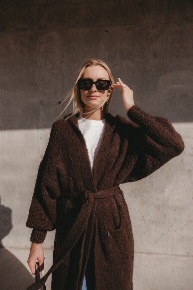 Brown cardigan 1