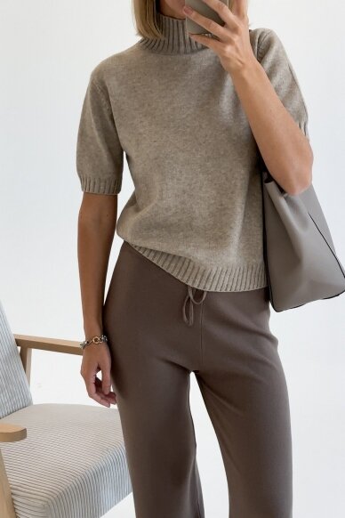 Brown trousers "Basic" 6