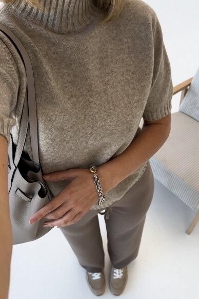 Brown trousers "Basic" 2