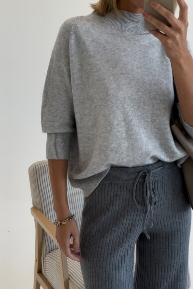 Light Grey blouse "Simple" 2